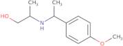 2-[1-(4-Methoxyphenyl)ethylamino]propan-1-ol