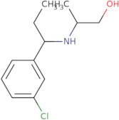 2-[1-(3-Chlorophenyl)propylamino]propan-1-ol