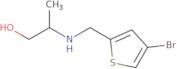 2-{[(4-Bromothiophen-2-yl)methyl]amino}propan-1-ol