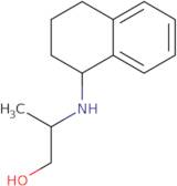 2-(1,2,3,4-Tetrahydronaphthalen-1-ylamino)propan-1-ol