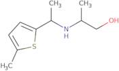 2-{[1-(5-Methylthiophen-2-yl)ethyl]amino}propan-1-ol