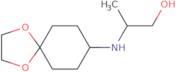 2-(1,4-Dioxaspiro[4.5]decan-8-ylamino)propan-1-ol