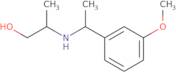 2-[1-(3-Methoxyphenyl)ethylamino]propan-1-ol