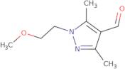 1-(2-Methoxyethyl)-3,5-dimethyl-1H-pyrazole-4-carbaldehyde