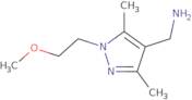 [1-(2-Methoxyethyl)-3,5-dimethyl-1H-pyrazol-4-yl]methanamine