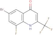 6-Bromo-8-fluoro-2-(trifluoromethyl)-1,4-dihydroquinolin-4-one