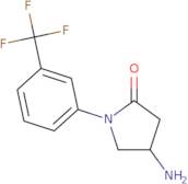 4-Amino-1-[3-(trifluoromethyl)phenyl]pyrrolidin-2-one