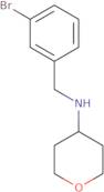 N-[(3-Bromophenyl)methyl]oxan-4-amine