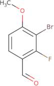 3-Bromo-2-fluoro-4-methoxybenzaldehyde