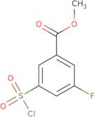 Methyl 3-(chlorosulfonyl)-5-fluorobenzoate