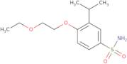 4-(2-Ethoxyethoxy)-3-(propan-2-yl)benzene-1-sulfonamide