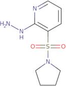 2-Hydrazino-3-(pyrrolidin-1-ylsulfonyl)pyridine