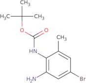 tert-butyl N-(2-amino-4-bromo-6-methylphenyl)carbamate