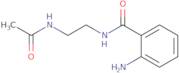 N-{2-[(2-Aminophenyl)formamido]ethyl}acetamide