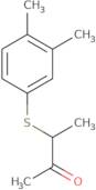 3-(3,4-Dimethylphenyl)sulfanylbutan-2-one