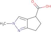 2-Methyl-2,4,5,6-tetrahydrocyclopenta[C]pyrazole-4-carboxylic acid