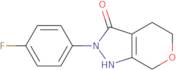 2-(4-Fluorophenyl)-2H,4H,5H,7H-pyrano[3,4-c]pyrazol-3-ol