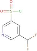 5-(Difluoromethyl)pyridine-3-sulfonyl chloride