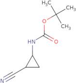 tert-Butyl N-(2-cyanocyclopropyl)carbamate