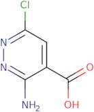 3-Amino-6-chloropyridazine-4-carboxylic acid