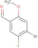 4-Bromo-5-fluoro-2-methoxybenzaldehyde