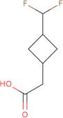 2-[3-(Difluoromethyl)cyclobutyl]acetic acid