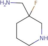 (3-Fluoropiperidin-3-yl)methanamine