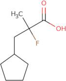 3-Cyclopentyl-2-fluoro-2-methylpropanoic acid