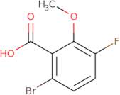 6-Bromo-3-fluoro-2-methoxybenzoic acid