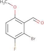 2-Bromo-3-fluoro-6-methoxybenzaldehyde