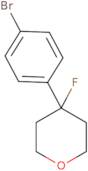 4-(4-Bromophenyl)-4-fluorotetrahydro-2H-pyran