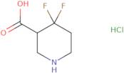 4,4-difluoropiperidine-3-carboxylic Acid hydrochloride