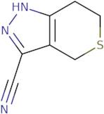 2,4,6,7-Tetrahydrothiopyrano[4,3-c]pyrazole-3-carbonitrile