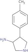 4-(p-Tolyl)pyrrolidin-3-amine