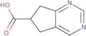 6,7-Dihydro-5H-cyclopenta[D]pyrimidine-6-carboxylic acid