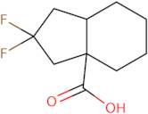 2,2-Difluoro-octahydro-1H-indene-3a-carboxylic acid