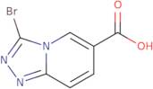 3-Bromo-[1,2,4]triazolo[4,3-a]pyridine-6-carboxylicacid