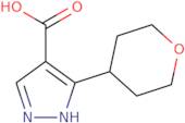 3-(Oxan-4-yl)-1H-pyrazole-4-carboxylic acid