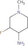 3-Fluoro-1-methylpiperidin-4-amine