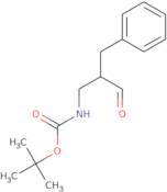 tert-Butyl N-(2-benzyl-3-oxopropyl)carbamate