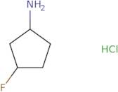 3-Fluorocyclopentan-1-amine hydrochloride