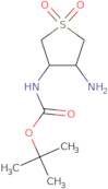 tert-Butyl N-(4-amino-1,1-dioxo-1λ6-thiolan-3-yl)carbamate