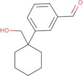 3-(1-(Hydroxymethyl)cyclohexyl)benzaldehyde