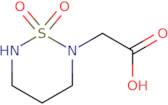 2-(1,1-Dioxo-1λ⁶,2,6-thiadiazinan-2-yl)acetic acid