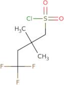 4,4,4-Trifluoro-2,2-dimethylbutane-1-sulfonyl chloride