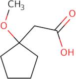 2-(1-Methoxycyclopentyl)acetic acid