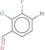 4-Bromo-2-chloro-3-fluorobenzaldehyde