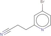 3-(4-Bromopyridin-2-yl)propanenitrile