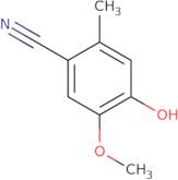 4-Hydroxy-5-methoxy-2-methylbenzonitrile