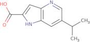 6-(Propan-2-yl)-1H-pyrrolo[3,2-b]pyridine-2-carboxylic acid